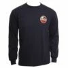 Circle Wave Navy Blue Long Sleeve