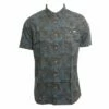 Reef Garden In Blue Woven Shirt