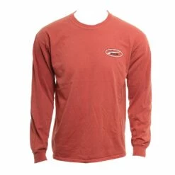 Original Logo In Red Long Sleeve