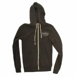 Box Corp Zip In Charcoal Sweatshirt