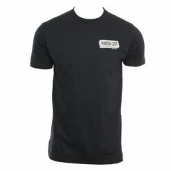 Brick In Navy Blue Shirt