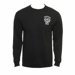 Surf Temple LS In Black Shirt
