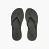 Reef Ginger In Black Sandals