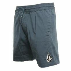 Volcom Deadly Stones In Sea Navy Blue Shorts