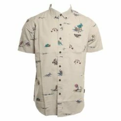 Billabong Sundays Mini In White Woven Shirt