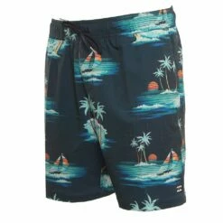 Billabong Sundays Layback In Blue Boardshort