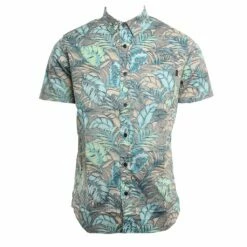 Rip Curl Tropicool In Black Woven Shirt