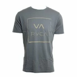 RVCA Unregistered In Blue Shirt