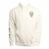 Surf Temple Hood In White Sweatshirt