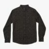 RVCA Prelude Floral In Black Woven Shirt
