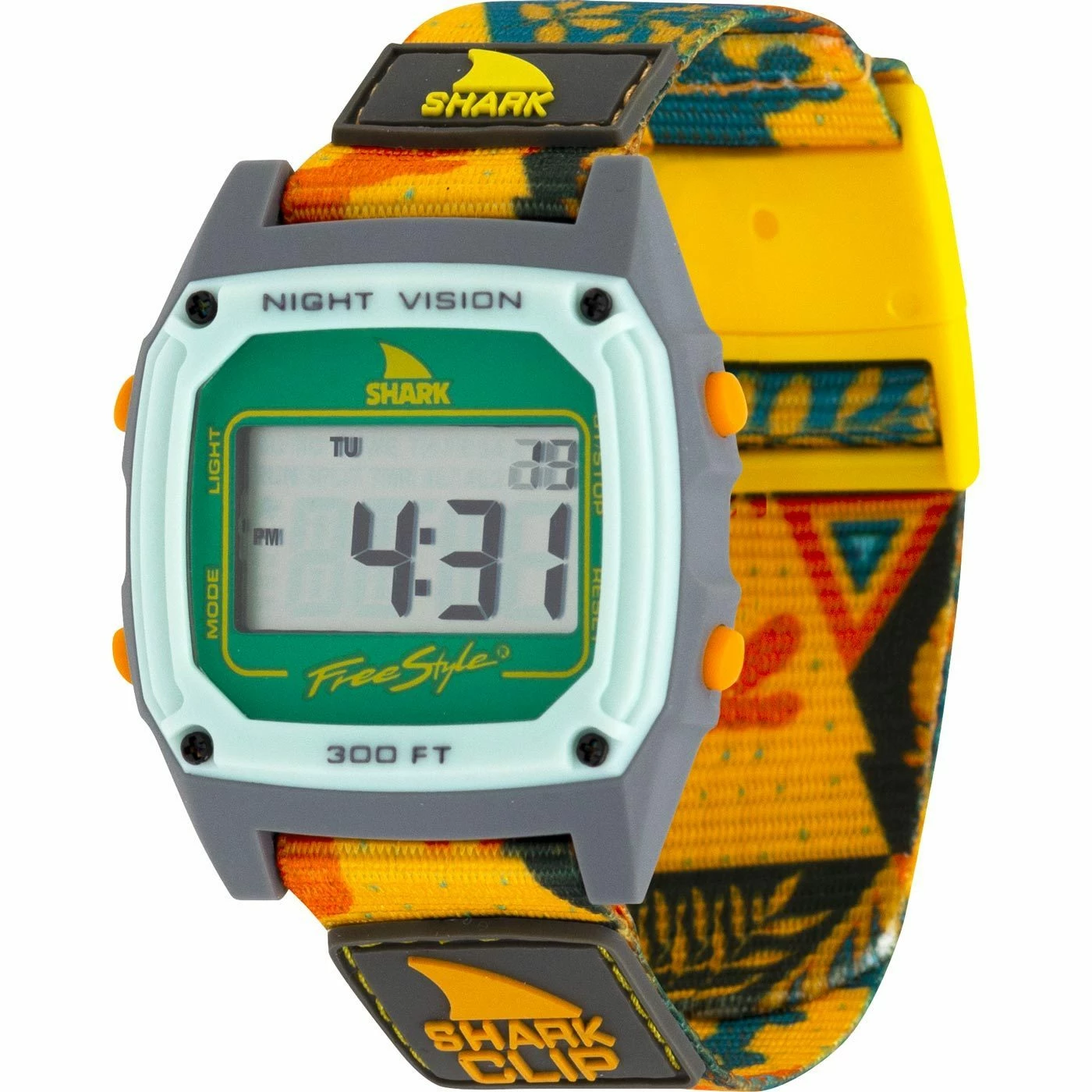 Freestyle Shark Clip Tribal Sunset In Multi Watch 1 Freestyle Shark Clip Tribal Sunset In Multi Watch