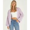 Billabong Blissed Out In Lilac Sweater
