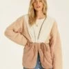 Billabong Polar Opposite Fleece In Multi Jacket