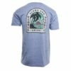 Vissla Adios Sunset In Royal Wash Heather Shirt