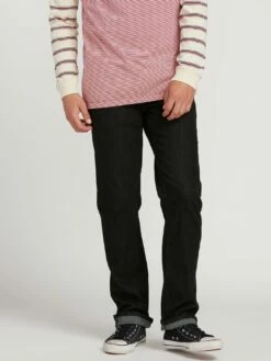 Volcom Denim Solver Modern Fit In Black