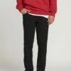 Volcom Denim Vorta Slim Fit Jeans In Blackout (Bko)