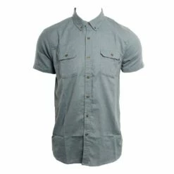 Rip Curl Deckhand In Blue Woven Shirt