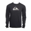 Quiksilver Comp Logo LS In Navy Blue Blazer (Byj0) Shirt