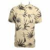 Quiksilver Deli Palm In Parchment (Tec6) Woven Shirt