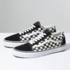 Vans Old Skool Checkerboard In Blac Shoes
