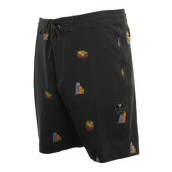 Vissla Outside Sets In Black Boardshort