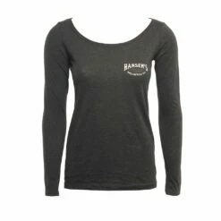 Paradise Scoop LS In Black Shirt