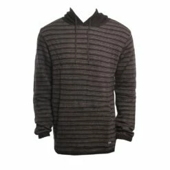 Billabong Flecker Playa Pullover Hoodie In Black Sweatshirt