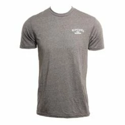 Rip Curl Back Door Mock Twist In Charcoal Shirt