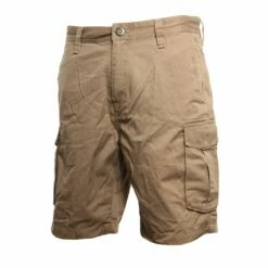 Volcom Bevel Cargo In Khaki Shorts