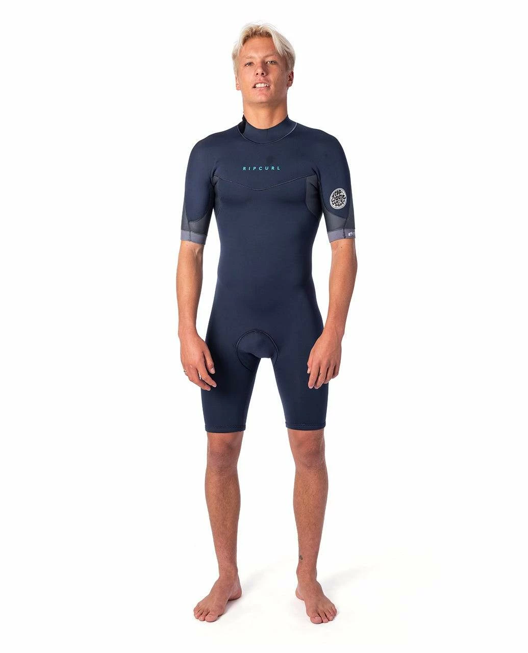 Rip Curl Dawn Patrol Back Zip Spring Suit In Slate Wetsuit 1 Rip Curl Dawn Patrol Back Zip Spring Suit In Slate Wetsuit
