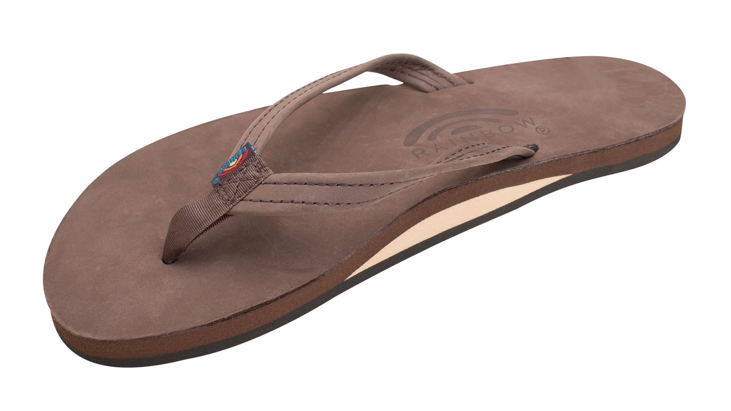 Single Layer Narrow Premium Leather In Expresso Sandals 1 Single Layer Narrow Premium Leather In Expresso Sandals