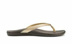 OluKai Ho'opio Leather In Bubbl Sandals