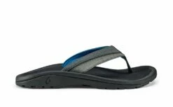 OluKai Ohana Koa In Dark Shadow Sandals