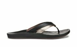OluKai Kaekae In Silver Sandals