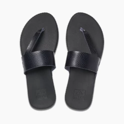 Reef Cushion Sol In Blac Sandals