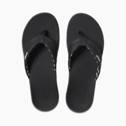 Reef Ortho Bounce Coast In Black Sandals