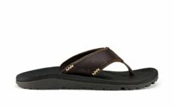 OluKai Kua'Aina In Black Sandals