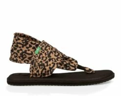 Sanuk Yoga Sling 2 Prints In Leopard (Leo) Sandals