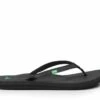 Sanuk Yoga Joy In Black Sandals