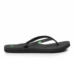 Sanuk Yoga Joy In Black Sandals