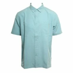 Quiksilver Centinela 4 In Aqua (Bhw1) Woven Shirt