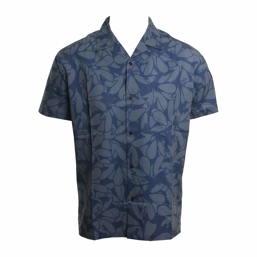 Quiksilver Floral Lake In Navy Blue Iris Floral Lake (Btl6) Woven Shirt 1 Quiksilver Floral Lake In Navy Blue Iris Floral Lake (Btl6) Woven Shirt