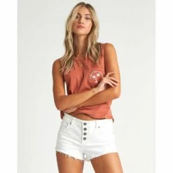 Billabong Buttoned Up Denim In Sea Bleach (Sbc) Shorts