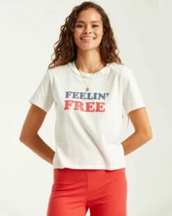 Billabong Feelin Free In Salt Crystal (Scs) Shirt