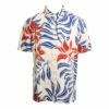 Quiksilver Fourth Flowers In White Woven Shirt