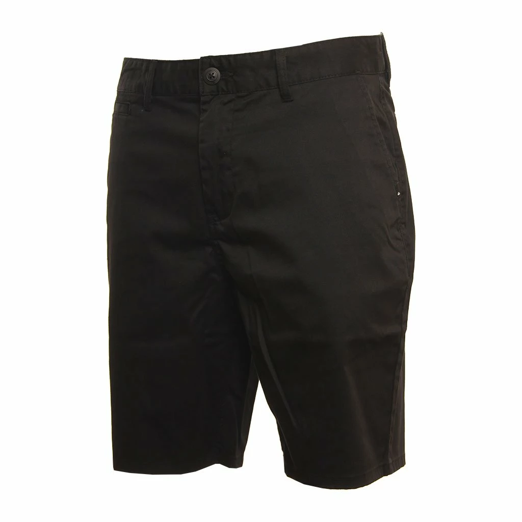 Quiksilver New Everyday Union Stretch Chino In Black Shorts 1 Quiksilver New Everyday Union Stretch Chino In Black Shorts