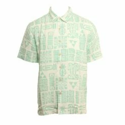 Quiksilver Apaki Atoll In Lichen (Gek6) Woven Shirt