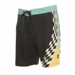 Vans Checked Out In Black Boardshort