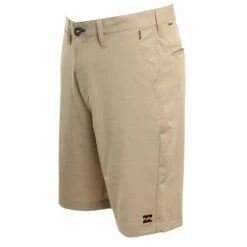 Billabong Crossfire X Slub Submersible In Light Khaki Shorts