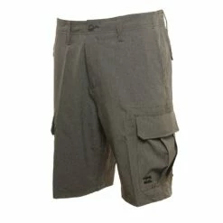 Billabong Combat Bottle Opener Submersible In Charcoal Shorts